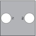 Niko Intense Centraalplaat coax 12169702 Zilver