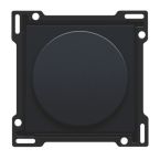 Niko Intense Dimmerknop 16131000 Zwart mat