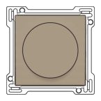 Niko Intense Draaiknop 12365926 Brons