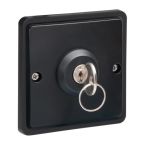 Niko New Hydro Sleutelschakelaar 76138700 Zwart