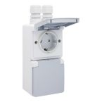 Niko New Hydro Wandcontactdoos 70037835 Grijs