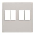 Niko Original Centraalplaat luidsprekercontactdoos 10269701 Lichtgrijs