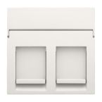 Niko Original Centraalplaat RJ45 10165200 Alpinwit