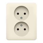 Niko Original Wandcontactdoos 10067410 Crème