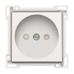 Niko Original Centraalplaat stopcontact 10166501 Alpinwit