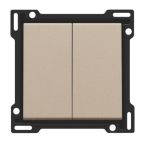 Niko Pure Bedieningswip 15761505 Staal champagne