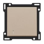 Niko Pure Bedieningswip 15760005 Staal champagne