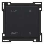 Niko Pure Bedieningswip 16165905 Zwart mat