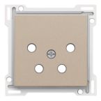 Niko Pure Centraalplaat PTT 15769010 Staal champagne