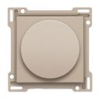 Niko Pure Dimmerknop 15731000 Staal champagne