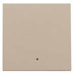 Niko RF Bedieningstoets 15732002 Staal champagne