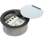 OCS Rondo 2.0 Vloercontactdoos 33.73.001 2x230Vplus4xdatauitsp.