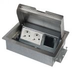 OCS Servicebox 3.0 Vloercontactdoos 33.72.154 2x230Vplus1xleeg