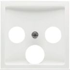 Peha Badora Centraalplaat satelliet D 11.610.02 TV Alpinwit