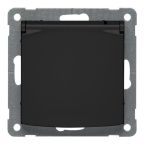 Peha Badora Wandcontactdoos 00276922 Zwart mat