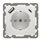 Peha Badora Wandcontactdoos 00317981 Alpinwit