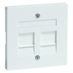 Peha Dialog Centraalplaat RJ45 95.610.70MJ2NA Aluminium