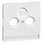 Peha Dialog Centraalplaat satelliet 95.610.02TVNA Alpinwit