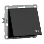 Peha Nova Brillance Wandcontactdoos 00034542 Zwart mat