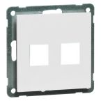 Peha Nova Centraalplaat RJ45 00335831 Alpinwit