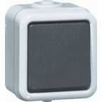 Peha Spatwaterdicht Schakelaar 622WAB Grijs