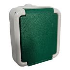 Peha Spatwaterdicht Wandcontactdoos 6620WABGR Grijs