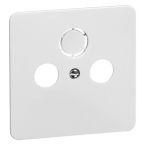 Peha Standaard Centraalplaat satelliet 80.610.02TV Alpinwit