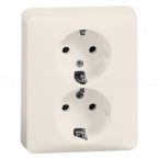 Peha Standaard Wandcontactdoos 80.6512W Crème