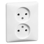 Peha Standaard Wandcontactdoos 80.1912.02 Alpinwit