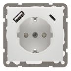 Peha Standaard Wandcontactdoos 00243951 Alpinwit