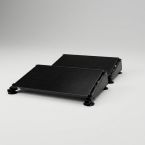 Glampère FlatFix Fusion - Plug and play zonnepaneel landscape achter elkaar zwart