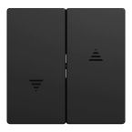 Schneider Electric Merten M Bedieningswip MEG38550403 Zwart mat