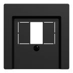 Schneider Electric Merten M Centraalplaat audioworld MEG42500403 Zwart mat