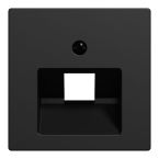 Schneider Electric Merten M Centraalplaat RJ45 MEG45210403 Zwart mat