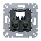 Schneider Electric Merten M Datacontactdoos MTN45750002 2xRJ45