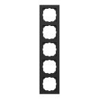 Schneider Electric Merten MPure Afdekraam MEG40503603 Zwart mat