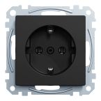 Schneider Electric Merten M Wandcontactdoos MEG23010403 Zwart mat