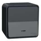 Schneider Electric Merten Mureva Styl Impulsdrukker MUR35028 Grijs