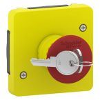 Schneider Electric Merten Mureva Styl Noodschakelaar MUR35052 Geelrood