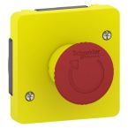 Schneider Electric Merten Mureva Styl Noodschakelaar MUR35053 Geelrood