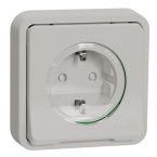 Schneider Electric Merten Mureva Styl Wandcontactdoos MUR39132 Polarwit