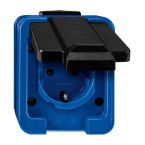 Schneider Electric Merten Slagvast Wandcontactdoos 279075 BlauwZwart