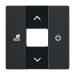 ABB Busch-Jaeger Busch-free@home - Centraalplaat kamerthermostaat 6235-885 Future Linear zwart mat