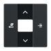 ABB Busch-Jaeger Busch-free@home - Centraalplaat kamerthermostaat fan coil 6236-885 Future Linear zwart mat