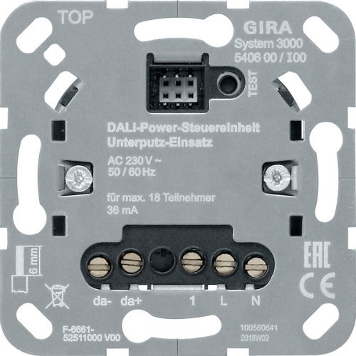 Gira Systeem 3000 Dimmer 540600 Tip Elektrototaalmarkt.nl