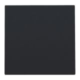 Niko Intense - Blindplaat 161-76001 Zwart mat