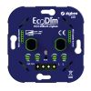 EcoDim Smart - Duo dimmer ECO-DIM.05-ZGB Druk/draai