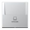 Jung LS Range - Hotelcard-schakelaar AL2990CARD Aluminium