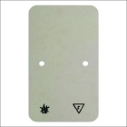 BERKER 105340 BODEMPLAAT BRANDWEREND OPB 2V