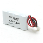 ECOLIGHT ELAC04.82.0015 ACCU 4.8V 1.5AH PACK SC